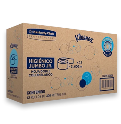 Higiénico Jumbo Jr. Kleenex® Neutro Olor 300 m